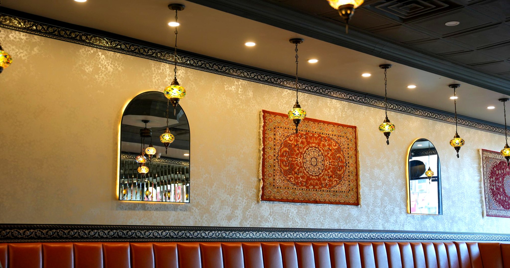 Kandahar Restaurant interior in Iselin NJ